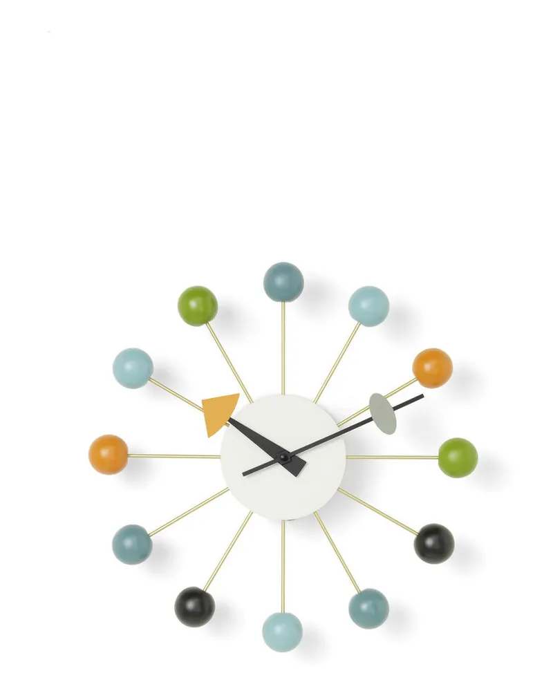 Vitra Wanduhr Nelson Clock - Holz natur - Naturbelassenes Kirschholz - Designer George Nelson 