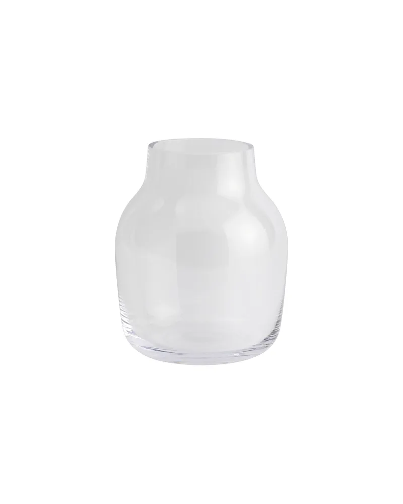 Muuto Vase Silent - Grün - mundgeblasenes Glas - Designer Andreas Engesvik 