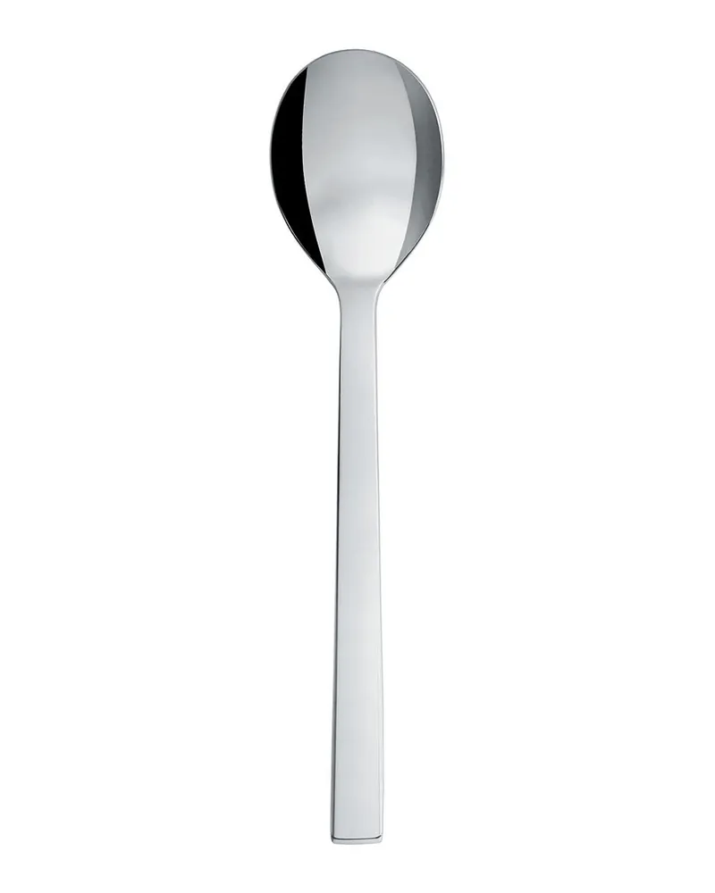 Alessi Salatbesteck Santiago - Metall - polierter rostfreier Stahl - Designer David Chipperfield 