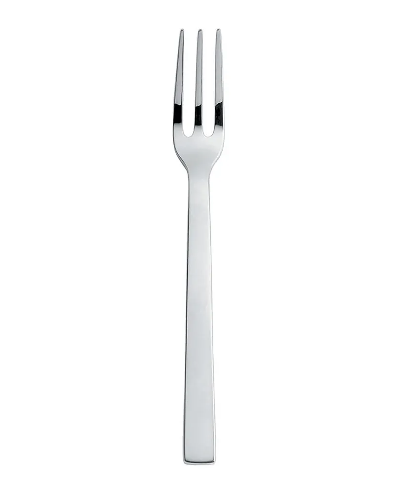 Alessi Salatbesteck Santiago - Metall - polierter rostfreier Stahl - Designer David Chipperfield 