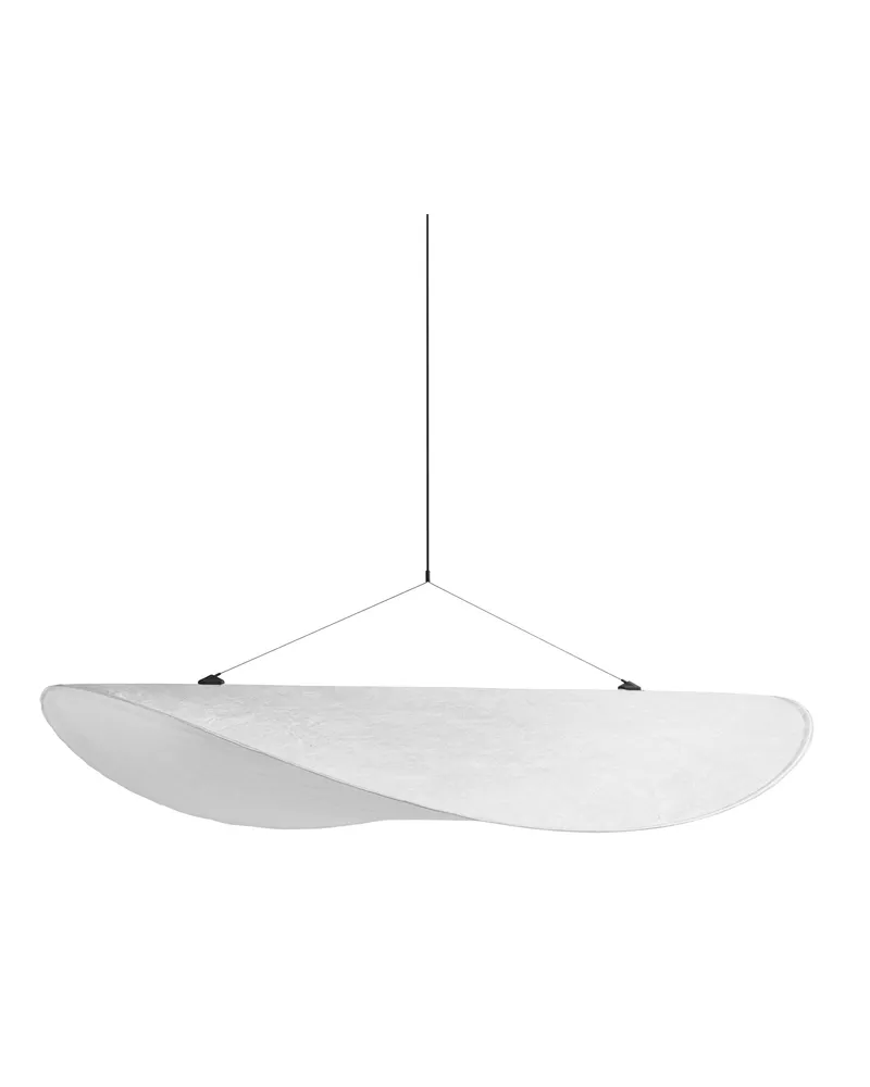 New Works Pendelleuchte Tense - Weiß - Tyvek - Designer Panter & Tourron 