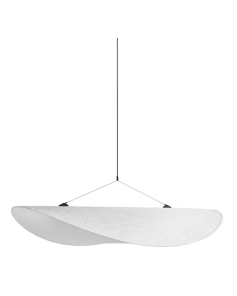 New Works Pendelleuchte Tense - Weiß - Tyvek - Designer Panter & Tourron 