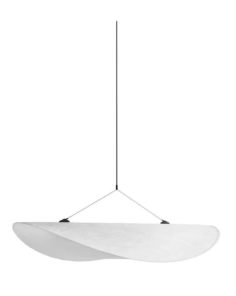 New Works Pendelleuchte Tense - Weiß - Tyvek - Designer Panter & Tourron 