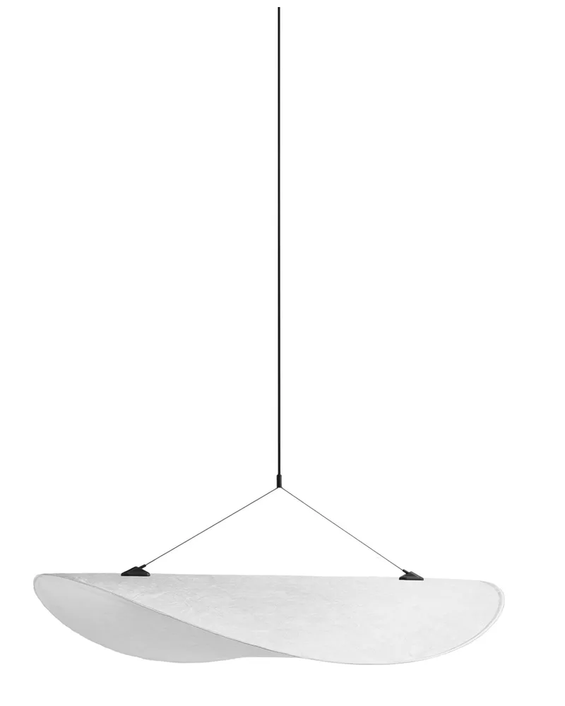 New Works Pendelleuchte Tense - Weiß - Tyvek - Designer Panter & Tourron 