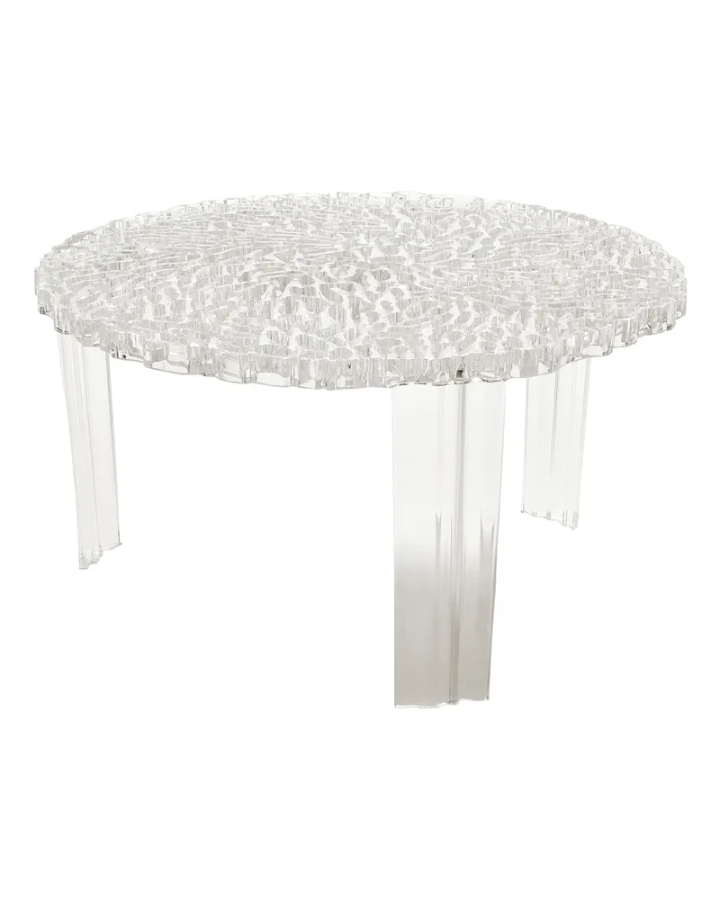 Kartell Couchtisch T-Table - Rot - Soft-Touch-PMMA - Designer Patricia Urquiola 