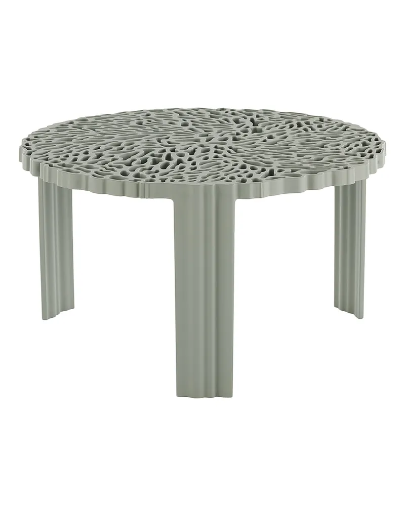 Kartell Couchtisch T-Table - Rot - Soft-Touch-PMMA - Designer Patricia Urquiola 