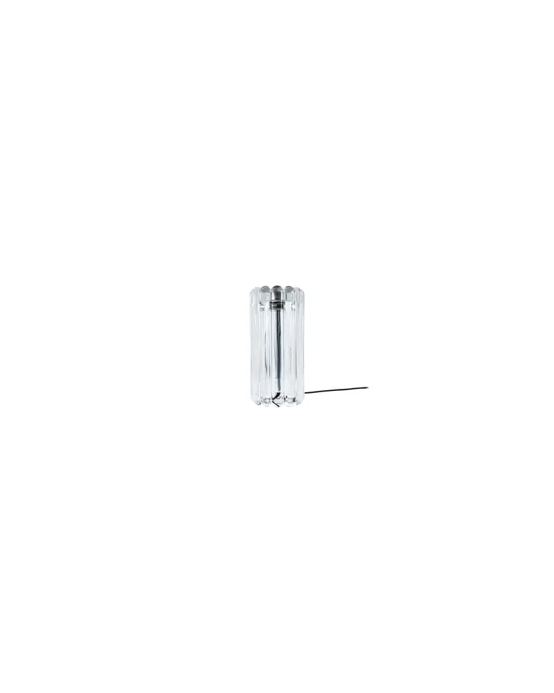 Tom Dixon Tischleuchte Press - Transparent - Pressglas - Designer Tom Dixon 