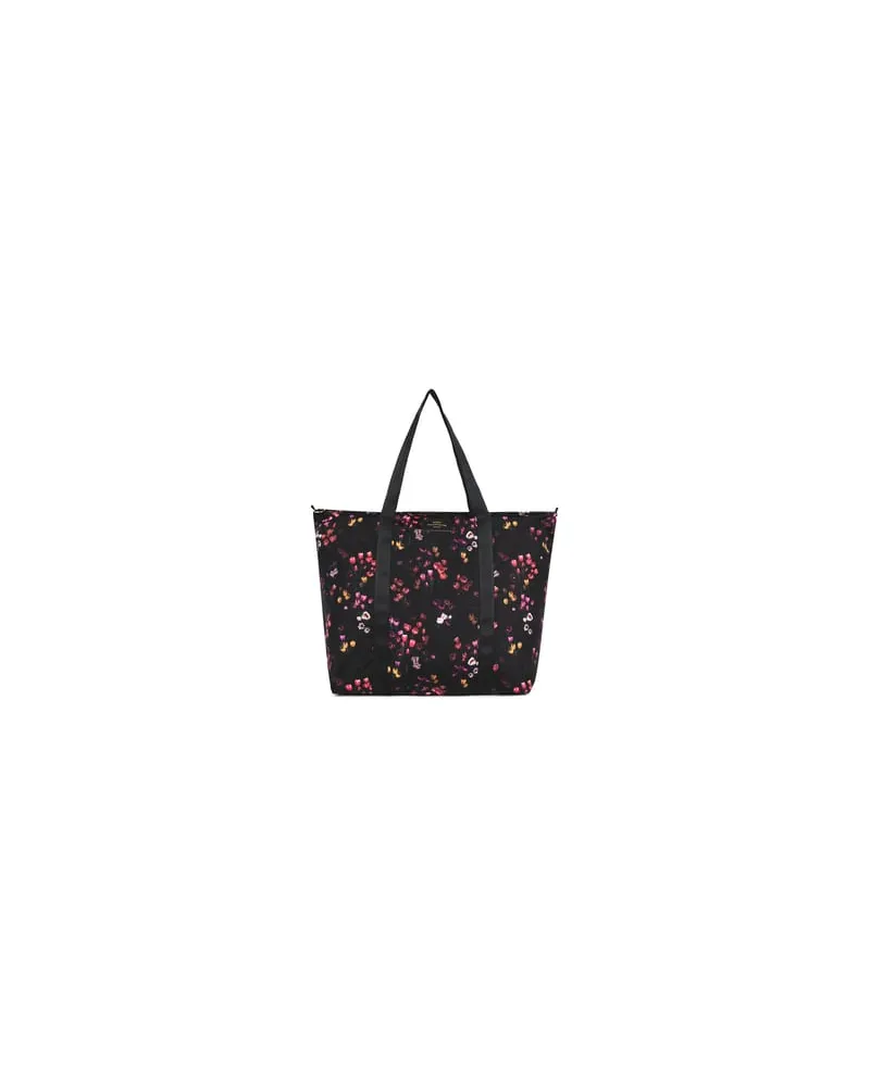WOUF Weekender Tulips - Schwarz - Recyceltes Polyester 