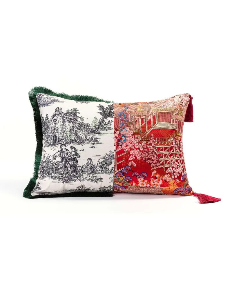 Seletti Kissen Hybrid - Rot - Daunen - Designer Studio CTRLZAK 