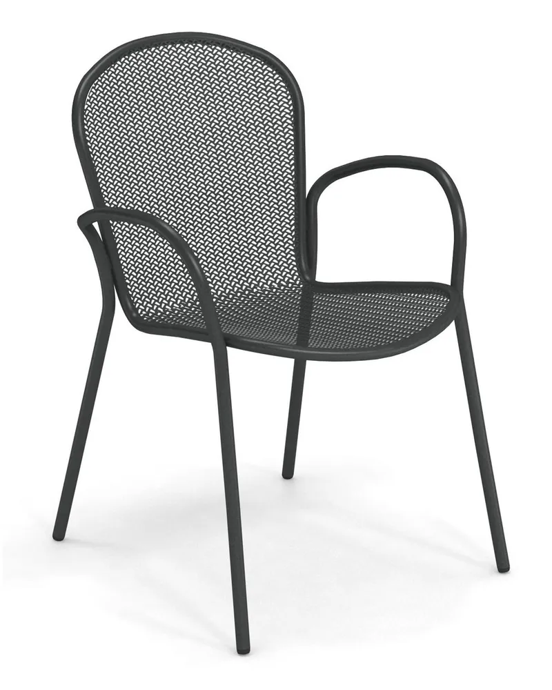 EMU Sessel Ronda - Metall - Stahl - Designer Aldo Ciabatti 