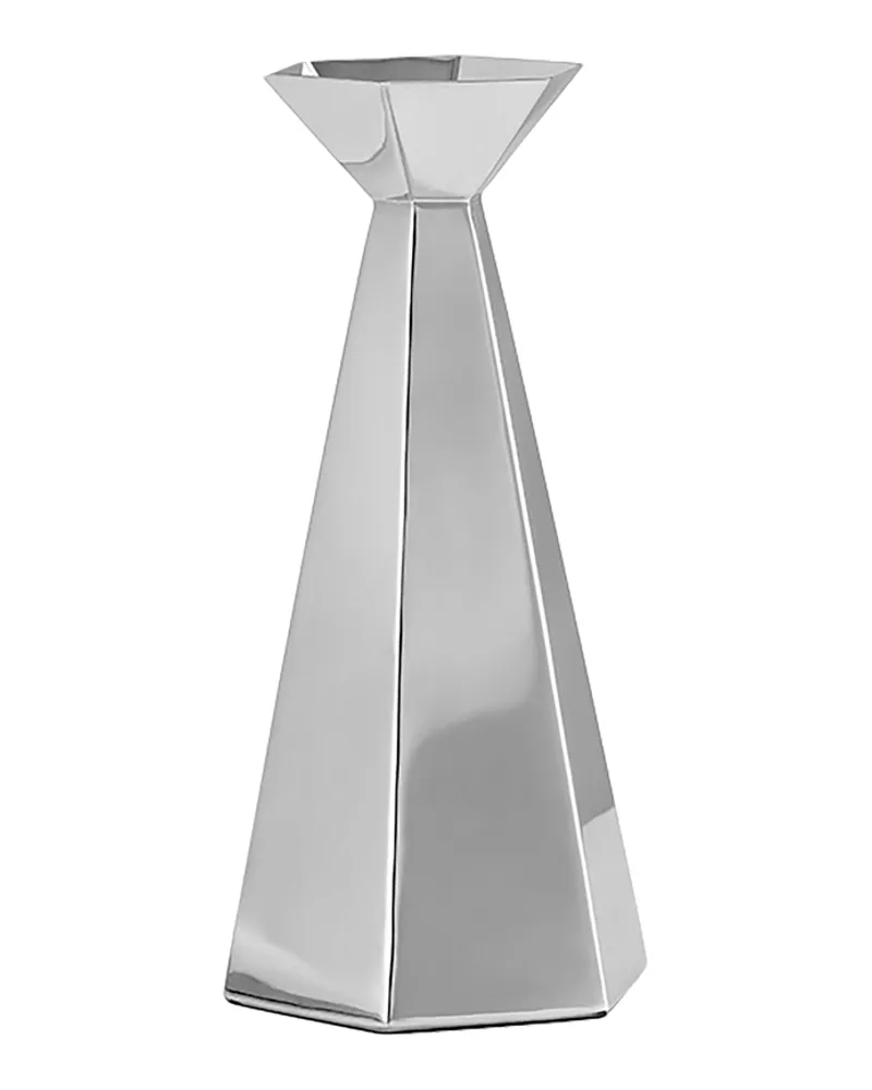Normann Copenhagen Vase Hexa - Metall - polierter rostfreier Stahl 