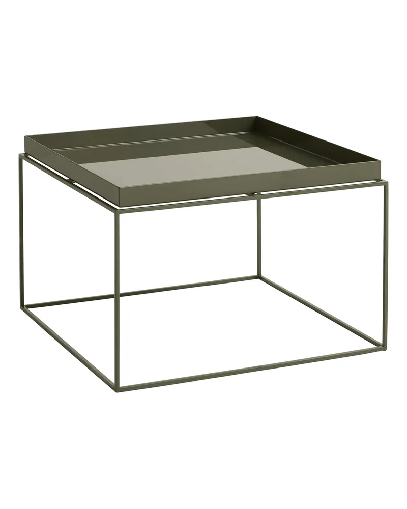 Hay Couchtisch Tray - Beige - thermolackierter Stahl - Designer Hay Studio 