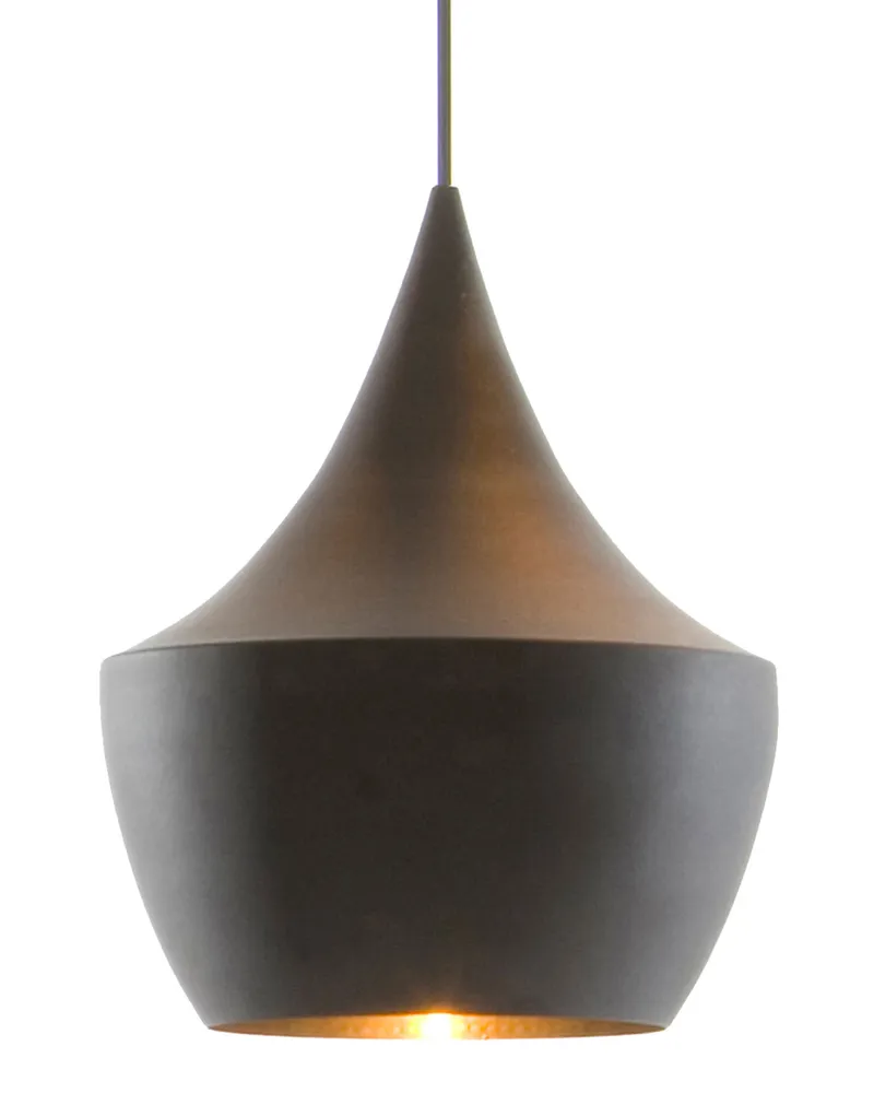 Tom Dixon Pendelleuchte Beat - Schwarz - Messing - Designer Tom Dixon 