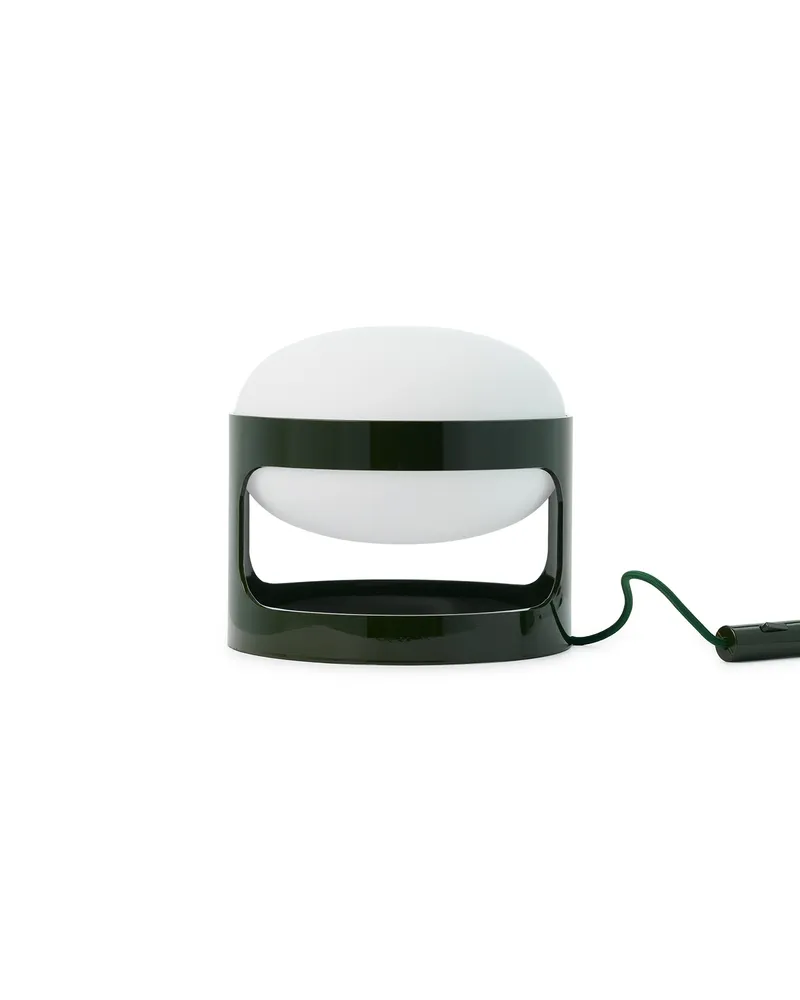 Kartell Tischleuchte KD28 - Grün - Recyceltes PMMA - Designer Joe Colombo 