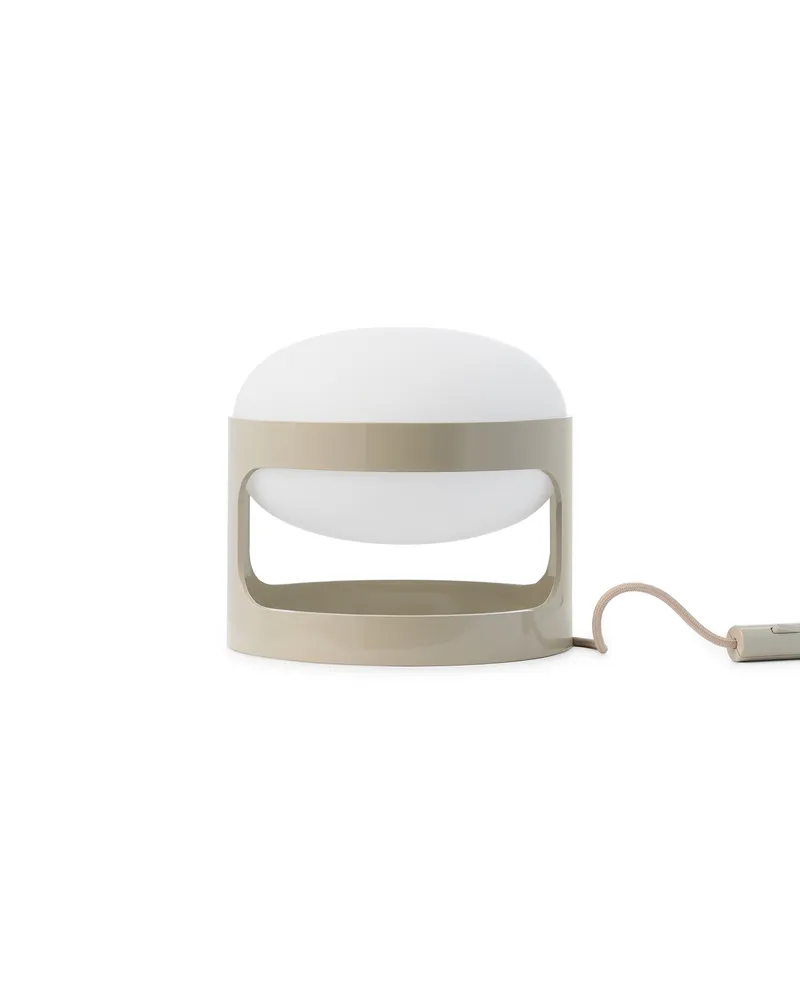 Kartell Tischleuchte KD28 - Grün - Recyceltes PMMA - Designer Joe Colombo 