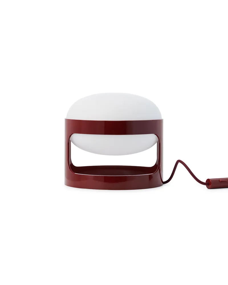 Kartell Tischleuchte KD28 - Grün - Recyceltes PMMA - Designer Joe Colombo 