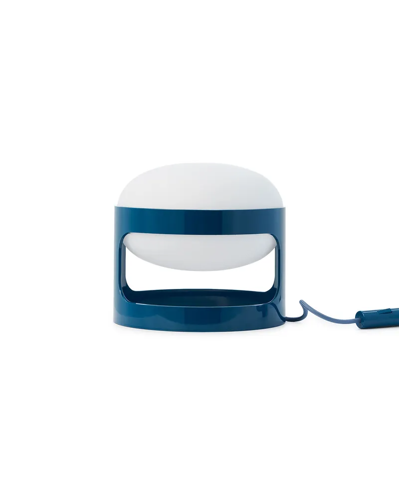 Kartell Tischleuchte KD28 - Grün - Recyceltes PMMA - Designer Joe Colombo 