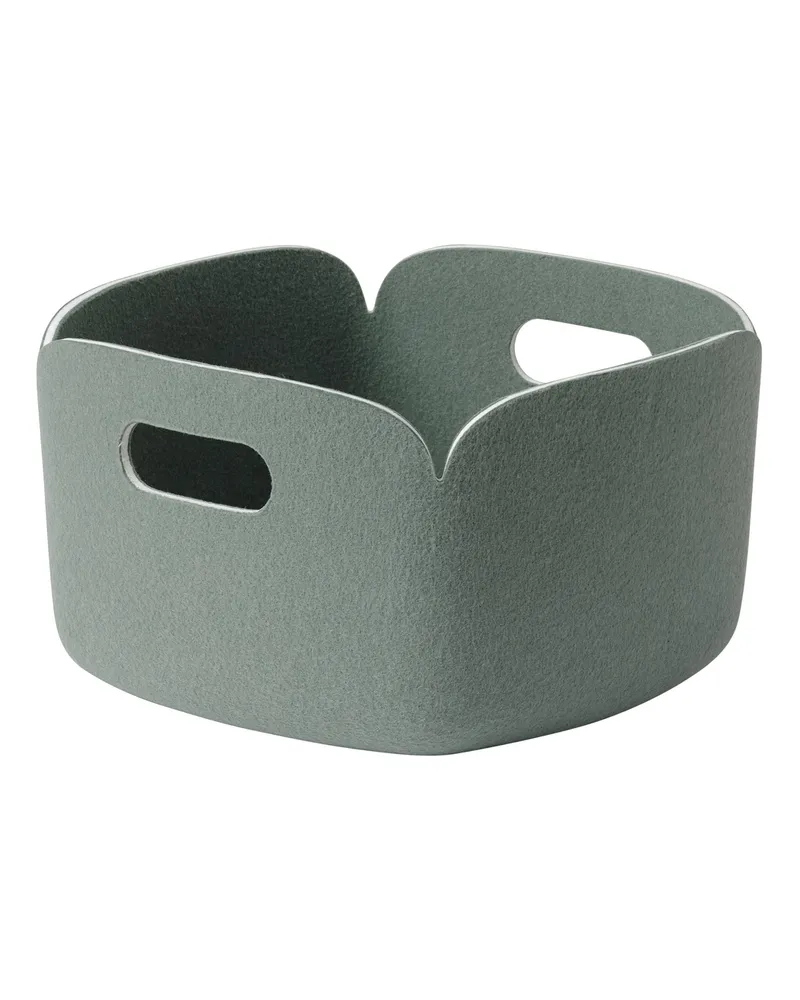 Muuto Korb Restore - Grau - Filz, recycelt - Designer Mika Tolvanen 