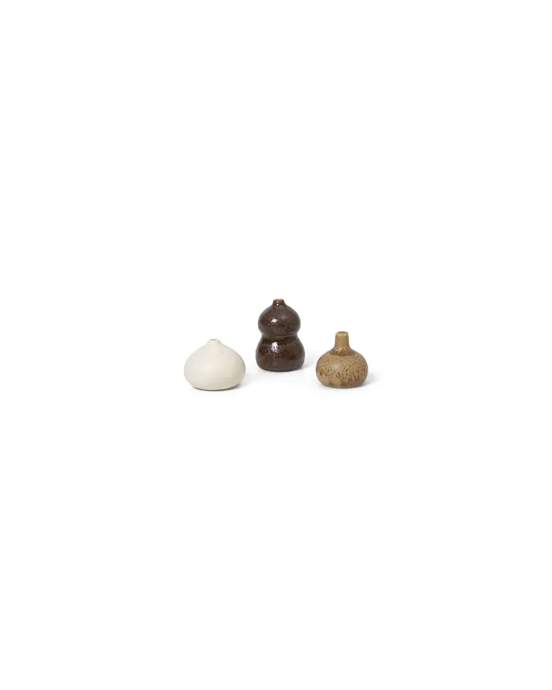 ferm LIVING Vase Vases - Bunt - Keramik 