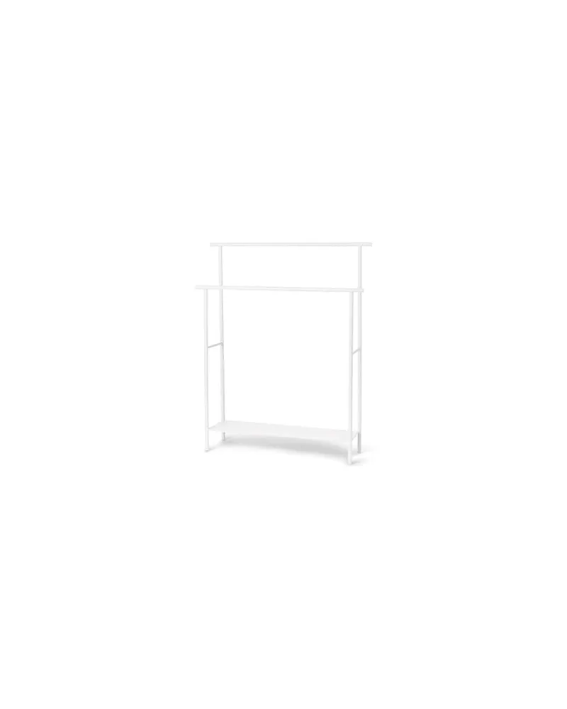 ferm LIVING Handtuchhalter Dora - Weiß - rostfreier Stahl - Designer Trine Andersen 