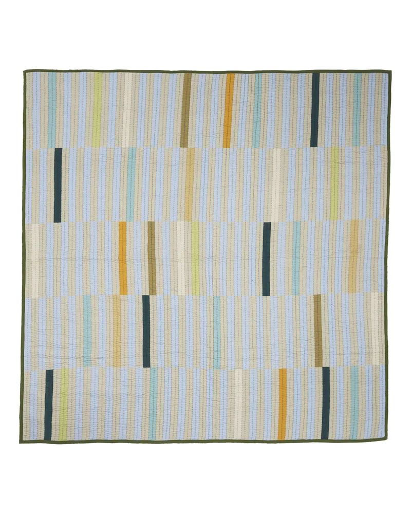 Hübsch Tagesdecke Twist - Bunt - Zertifizierte Baumwolle 