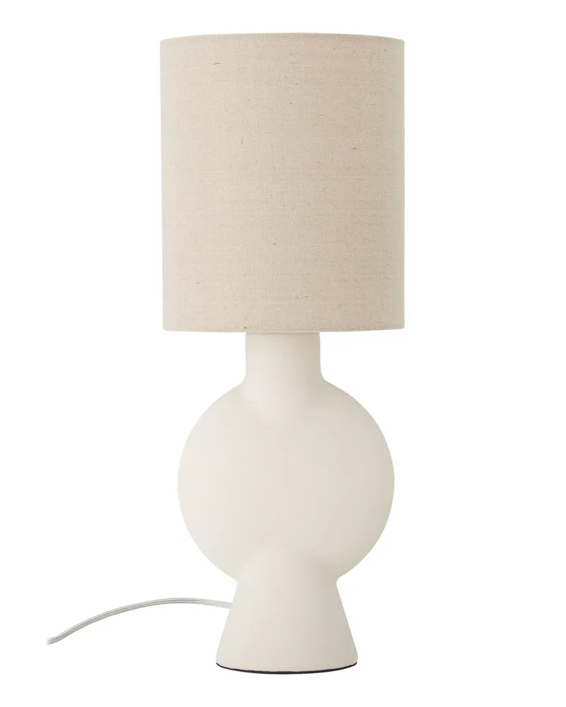 Bloomingville Tischleuchte Lampe de table - Beige - Sandstein 