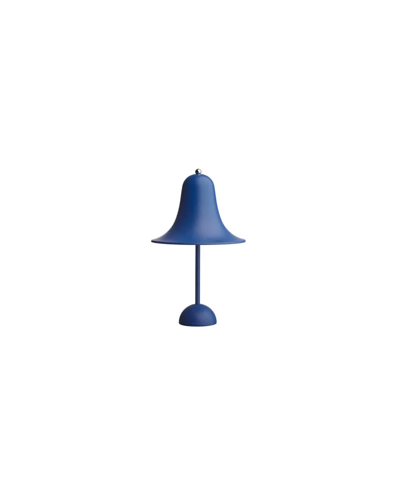 Verpan Tischleuchte Pantop - Blau - bemaltes Metall - Designer Verner Panton 
