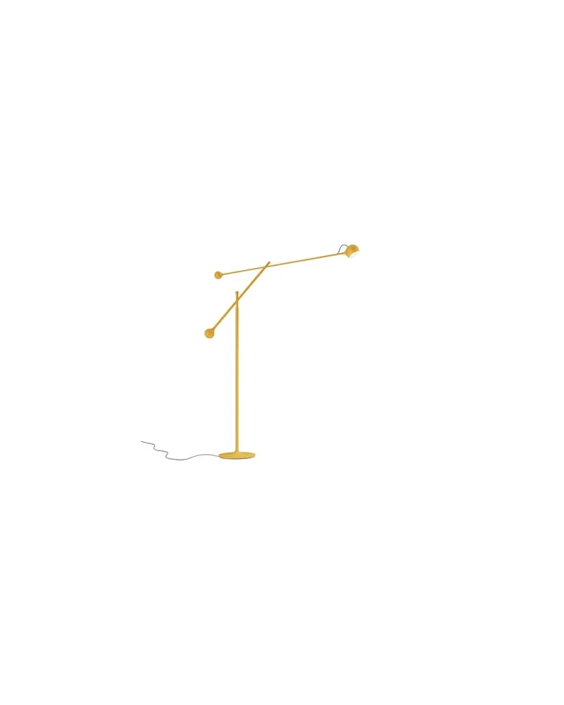 Artemide Stehleuchte Ixa - Gelb - Technoplymer - Designer Foster & Partners 