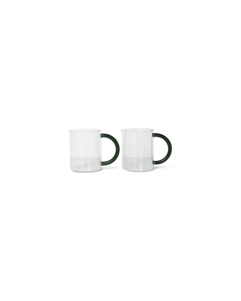 ferm LIVING Becher Still - Transparent - mundgeblasenes Glas - Designer Trine Andersen 