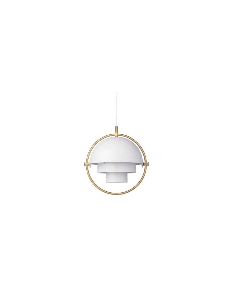 Gubi Pendelleuchte Multi-Lite - Weiß - Metall - Designer Louis Weisdorf 