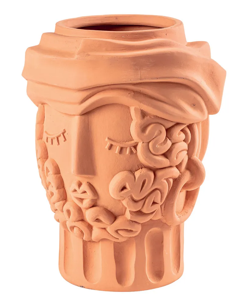 Seletti Vase Magna Graecia - Rosa - Terrakotta - Designer Antonio Aricò 