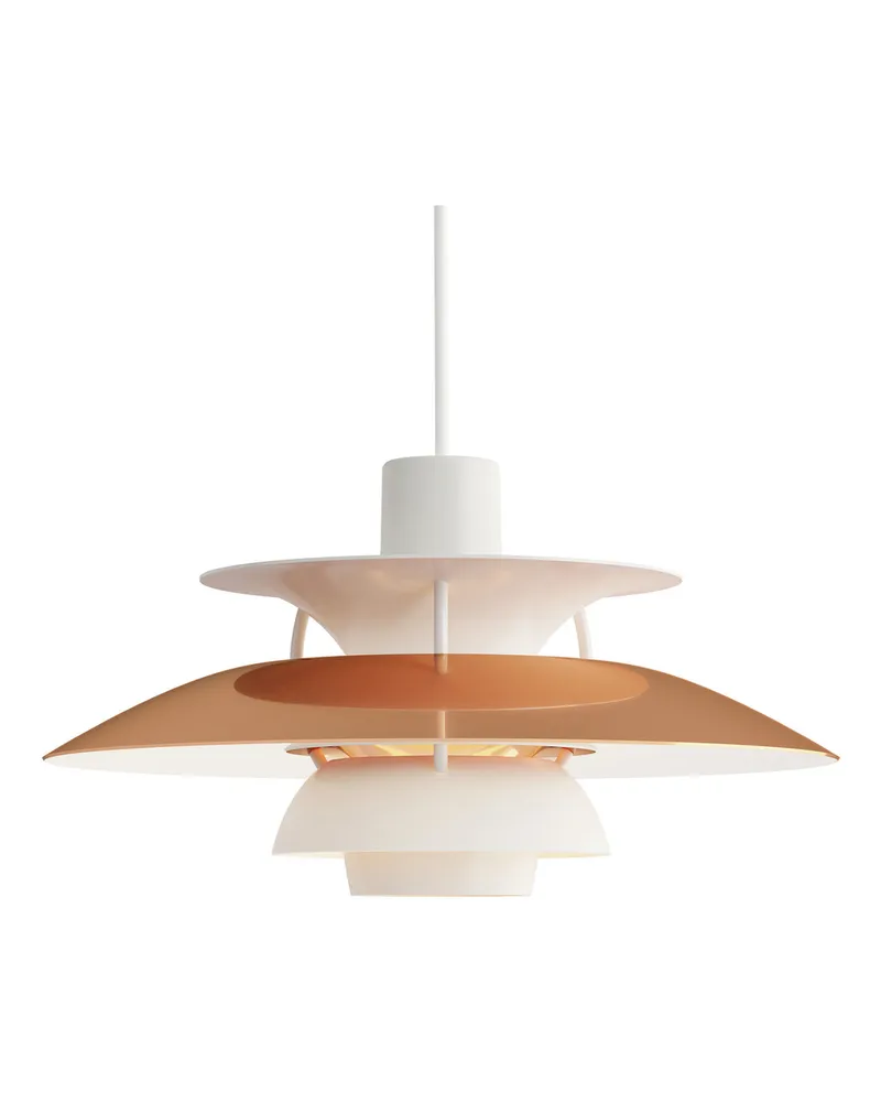 Louis Poulsen Pendelleuchte PH - Kupfer - Gezogenes Kupfer - Designer Poul Henningsen 