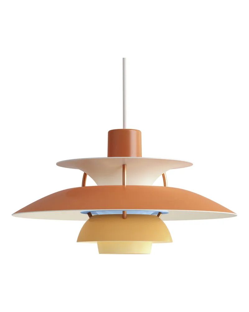 Louis Poulsen Pendelleuchte PH - Kupfer - Gezogenes Kupfer - Designer Poul Henningsen 