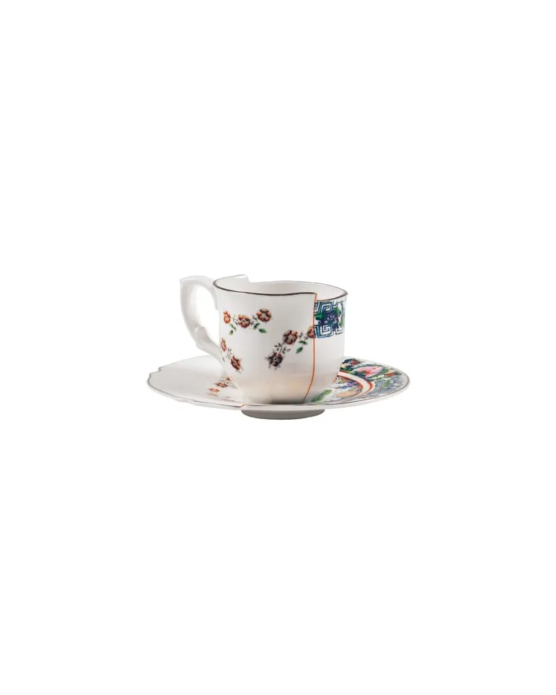 Seletti Kaffeetasse Hybrid - Bunt - Porzellan - Designer Studio CTRLZAK 