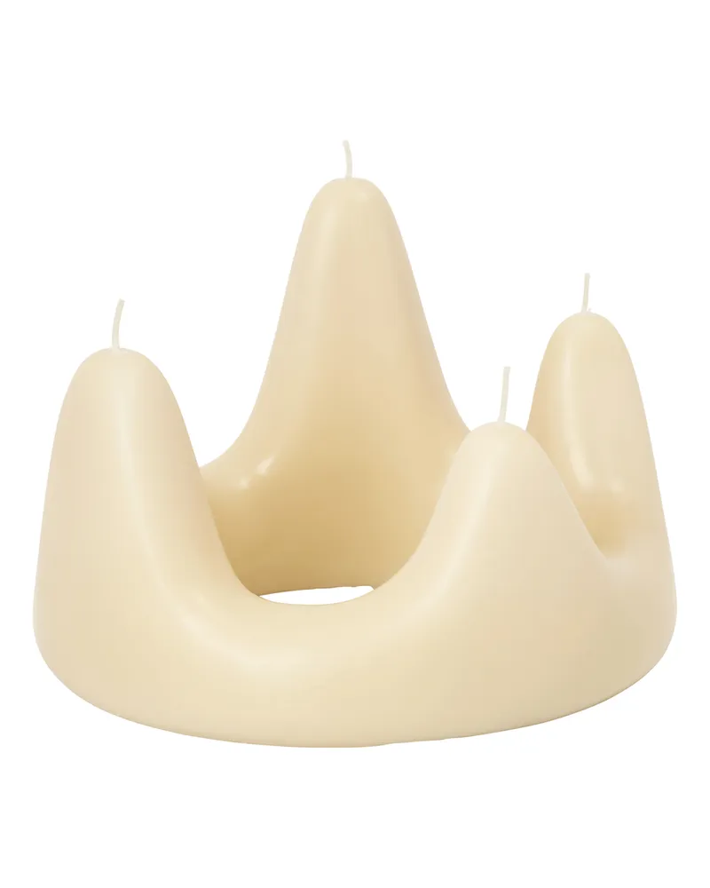 ferm LIVING Kerze Stala - Beige - Paraffin 