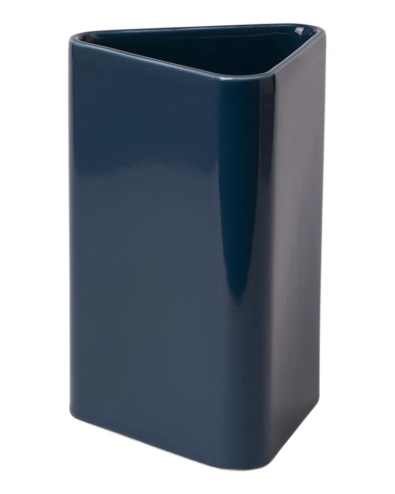 raawii Vase Canvas - Blau - emaillierte Keramik - Designer Nicholai Wiig-Hansen 