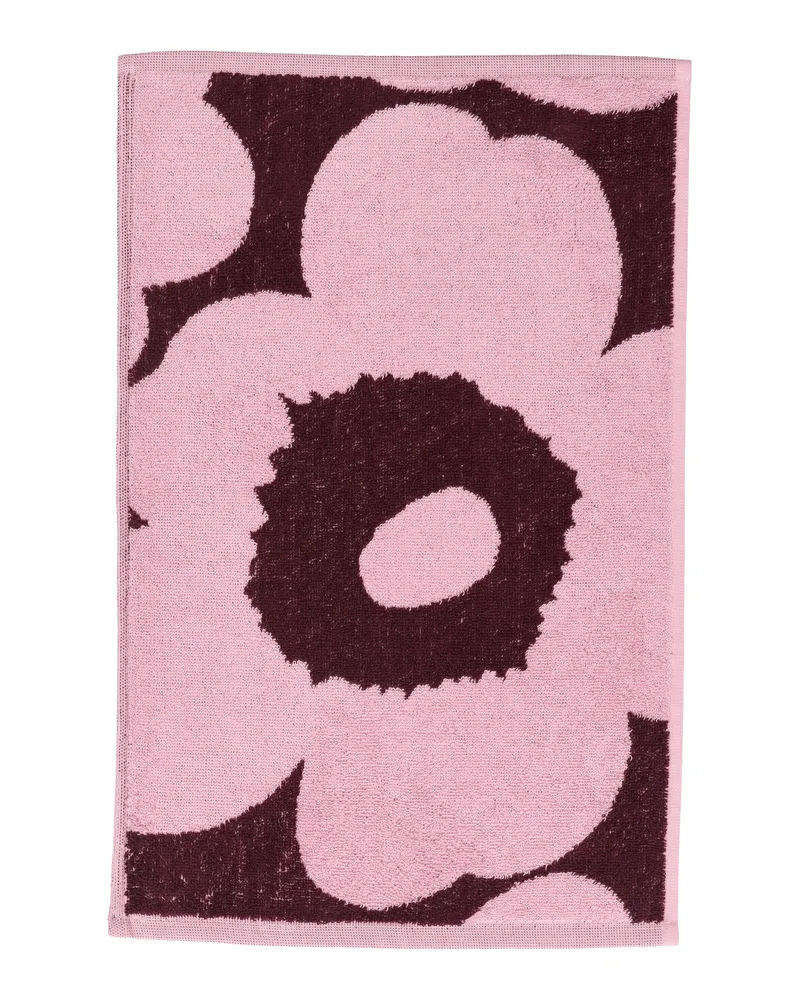 Marimekko Badetuch Unikko - Beige - Bio-Frottee-Baumwolle - Designer Maija Isola 