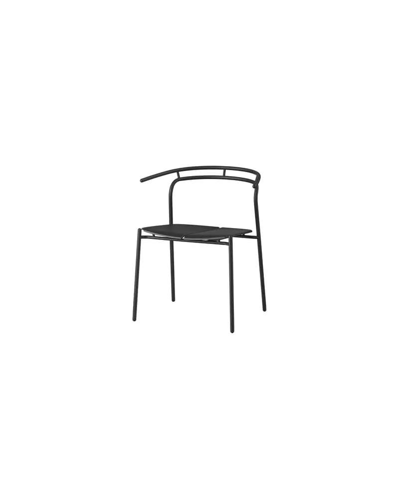 AYTM Sessel Novo - Schwarz - Pulverbeschichtetes Aluminium - Designer Rasmus Falkenberg 