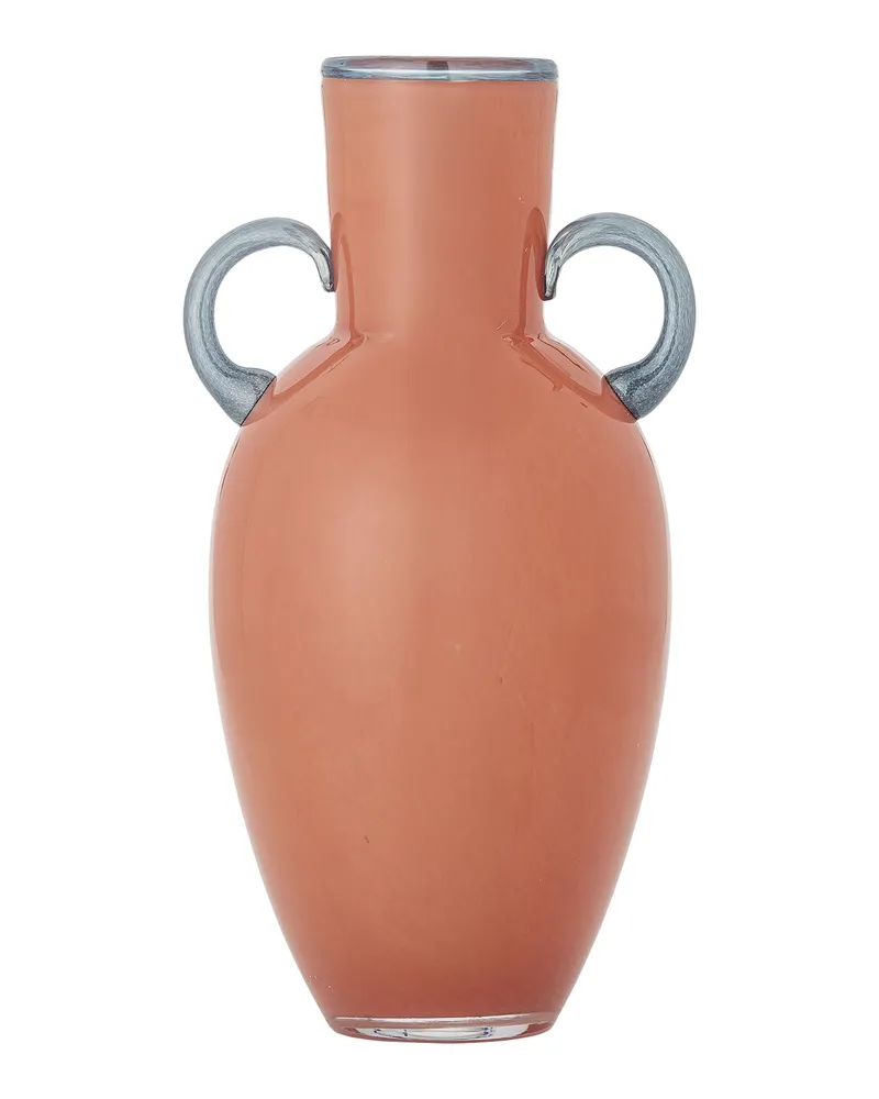 Bloomingville Vase Anniversary - Orange - mundgeblasenes Glas 