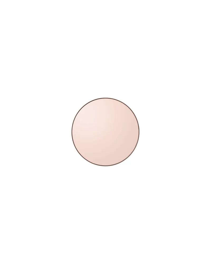 AYTM Wandspiegel Circum - Rosa - mitteldichte bemalte Holzfaserplatte 