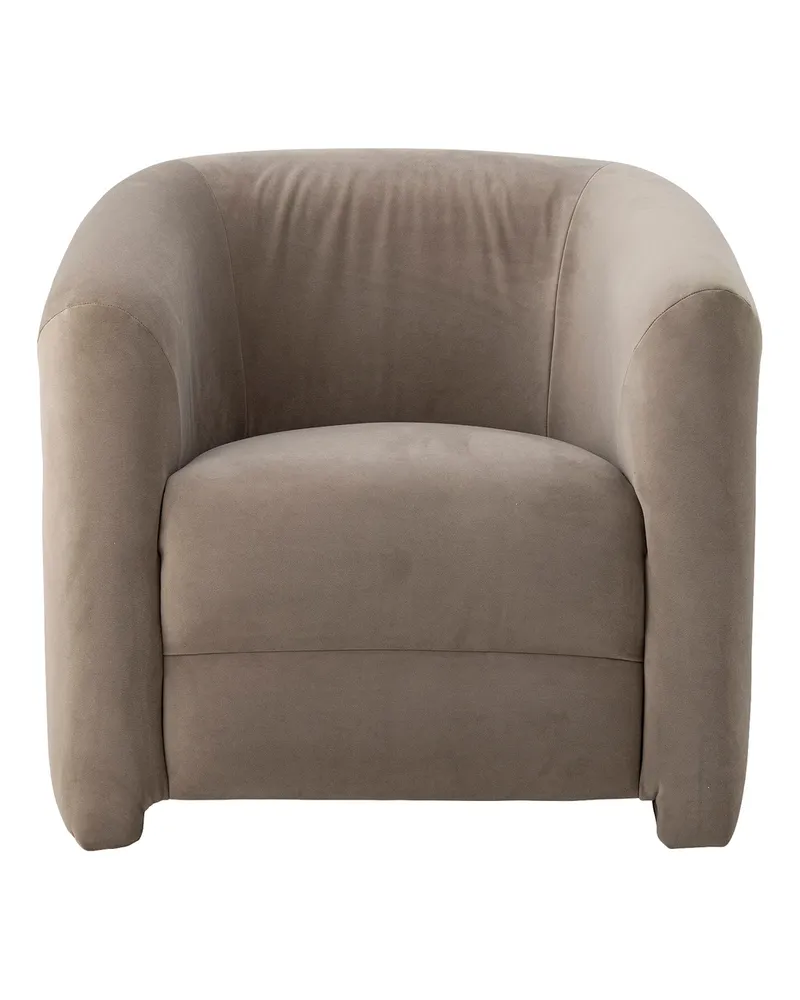 Bloomingville Gepolsterter Sessel Joel - Grau - Polyurethan-Schaum 