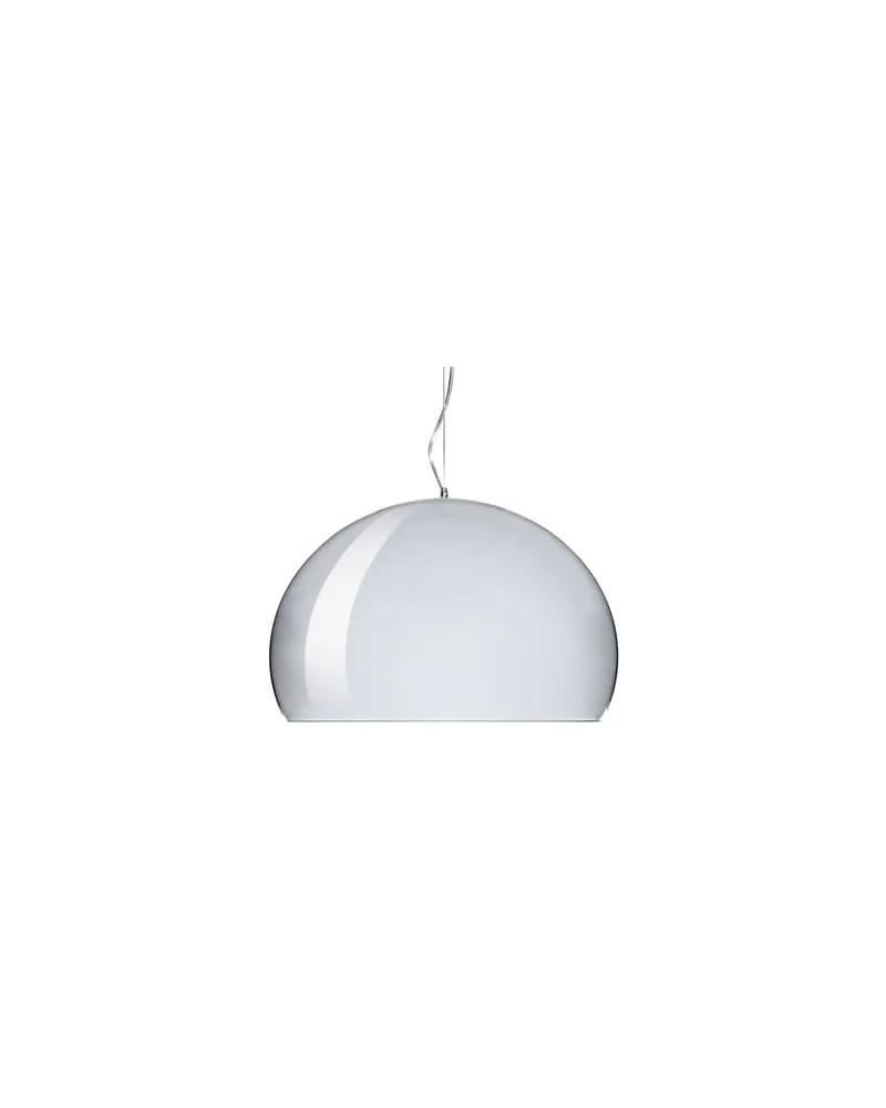 Kartell Pendelleuchte FL/Y - Metall - Metallisierte PMMA - Designer Ferruccio Laviani 