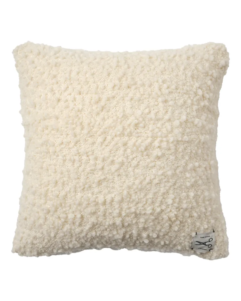 Tom Dixon Kissen Bobble - Violett - Recycelte Bouclé-Wolle - Designer Tom Dixon 