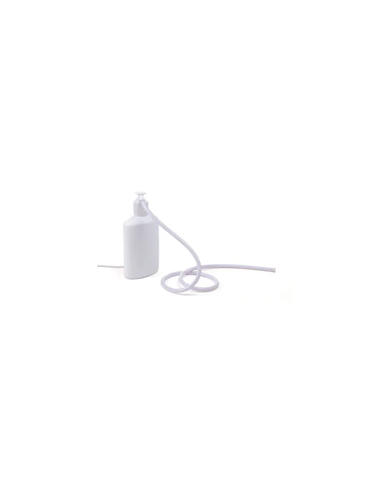 Seletti Tischleuchte Daily Glow - Weiß - Silikon - Designer Alessandro Zambelli 