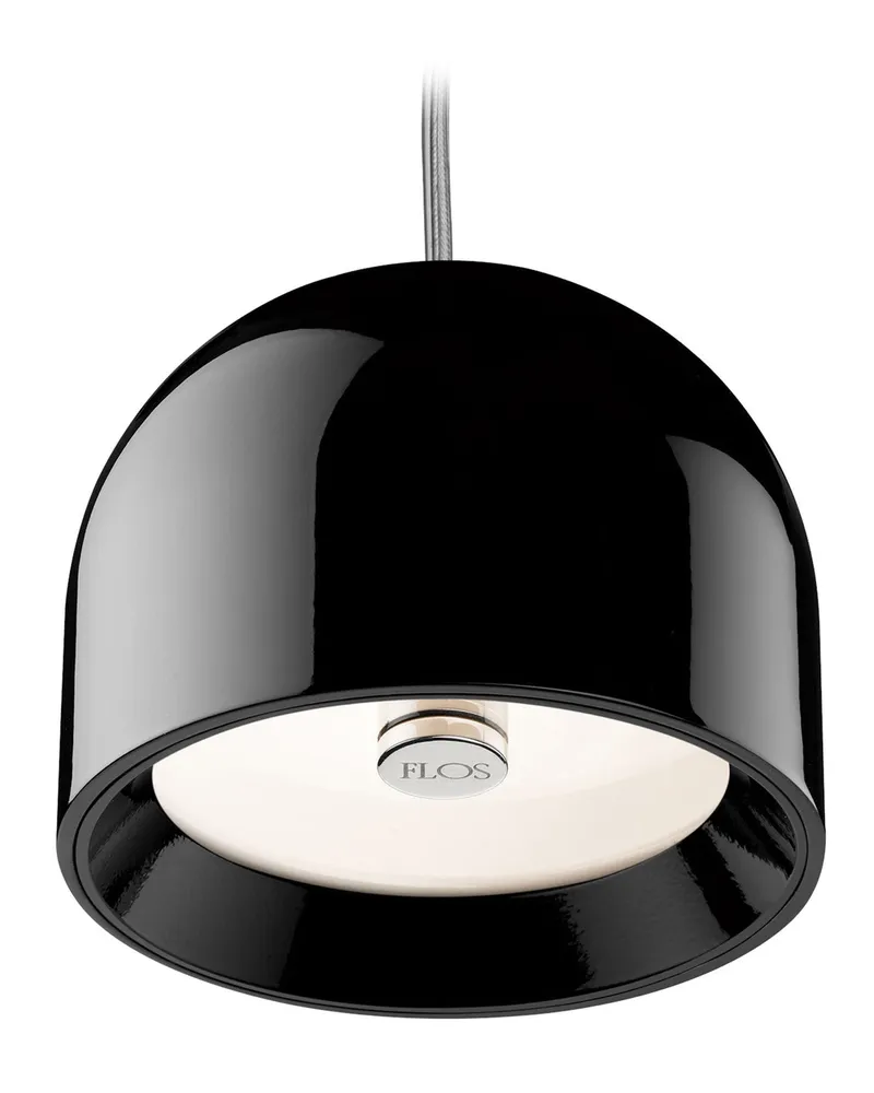 Flos Pendelleuchte Wan - Schwarz - Aluminium - Designer Johanna Grawunder 