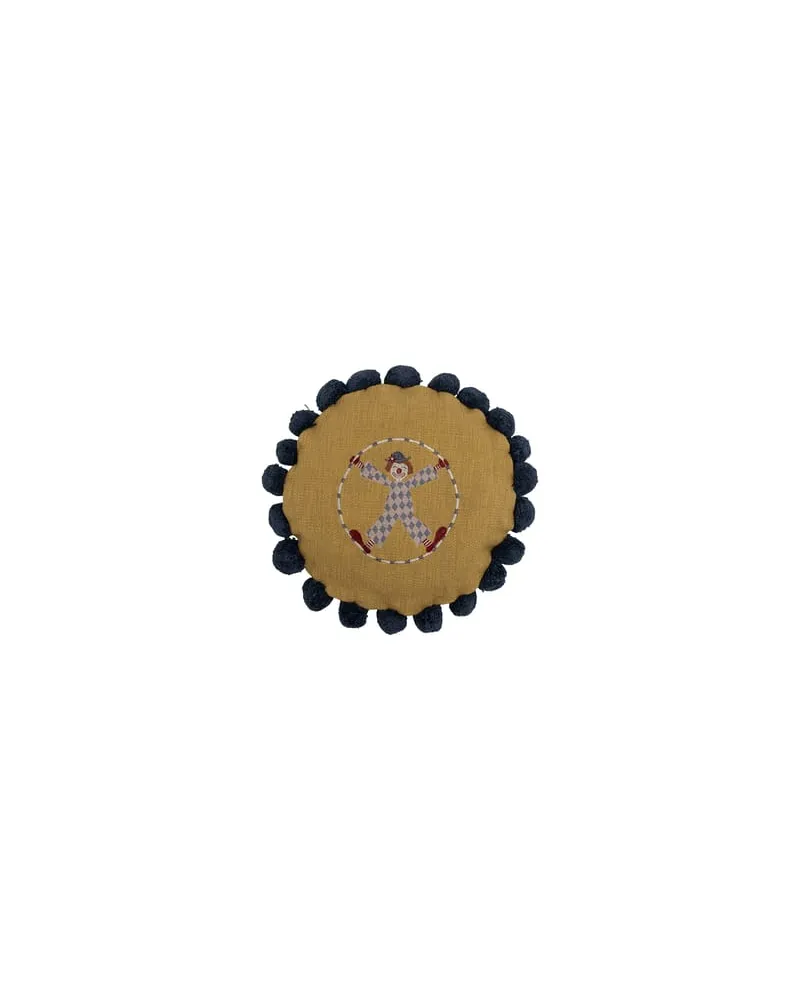 Bloomingville Kissen Kids - Gelb - Polyesterfaser 