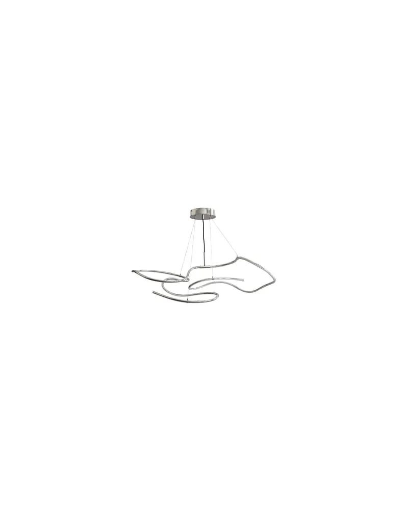 101 Copenhagen Pendelleuchte Ghost - Silber - Eisen - Designer Tommy Hyldahl 