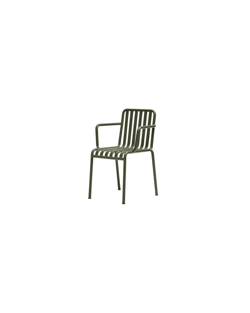 Hay Stapelbarer Sessel Palissade - Grün - Epoxy-Farbe - Designer Ronan & Erwan Bouroullec 