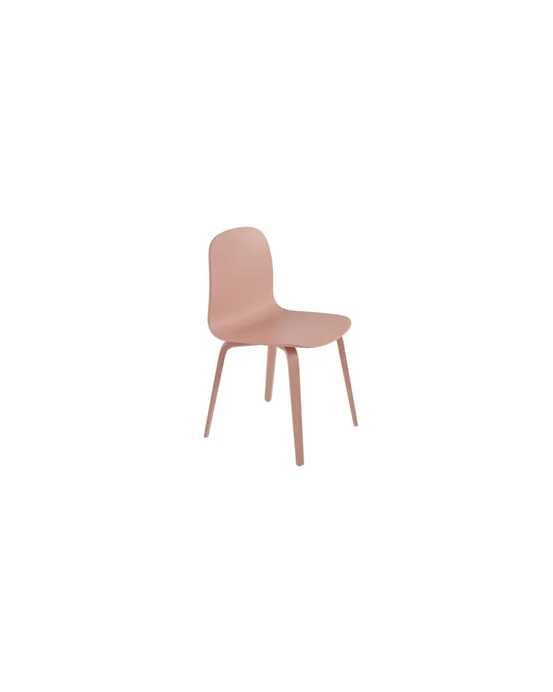Muuto Stuhl Visu - Rosa - Eichenholzfurnier - Designer Mika Tolvanen 