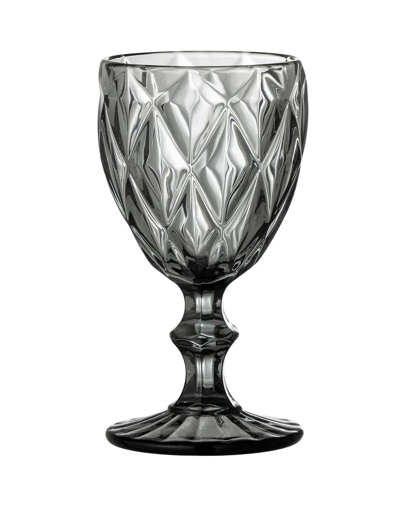Bloomingville Weinglas Verres & carafes - Grau - Glas 
